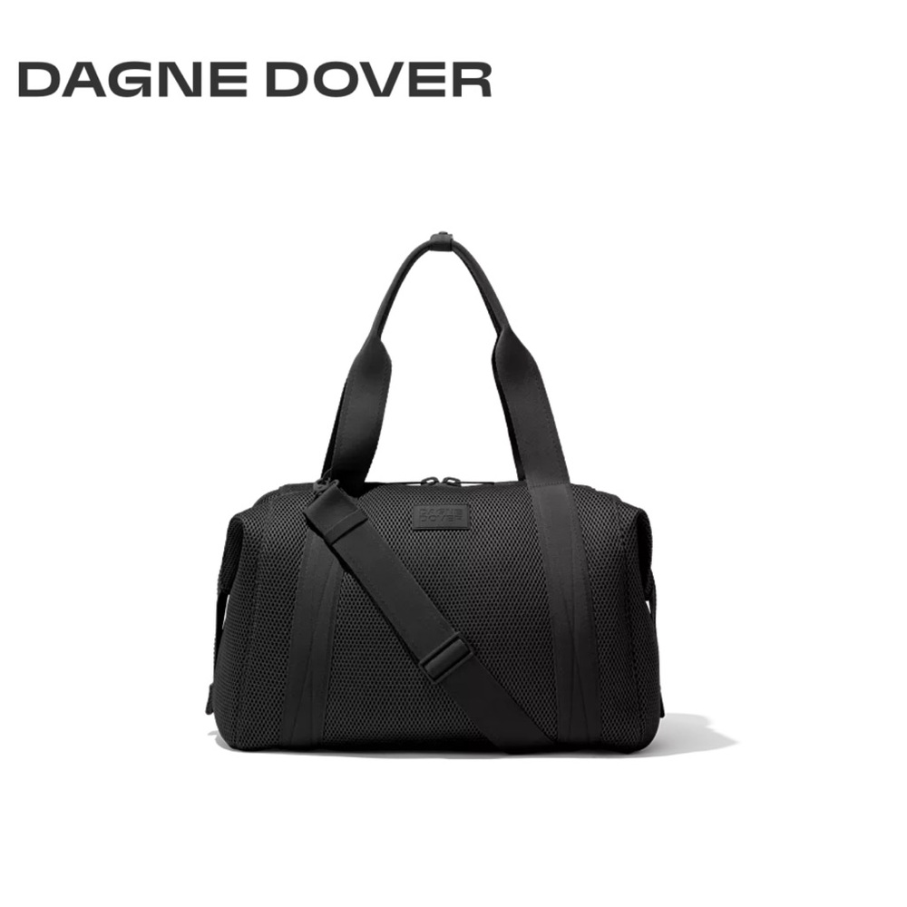 DAGNE DOVER LANDON AIR MESH CARRYALL LARGE IN ONYX